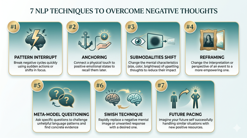 7 NLP Techniques to Overcome Negative Thoughts