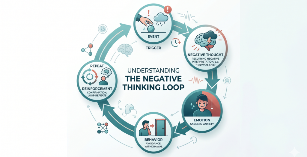 the negative thinking loop
