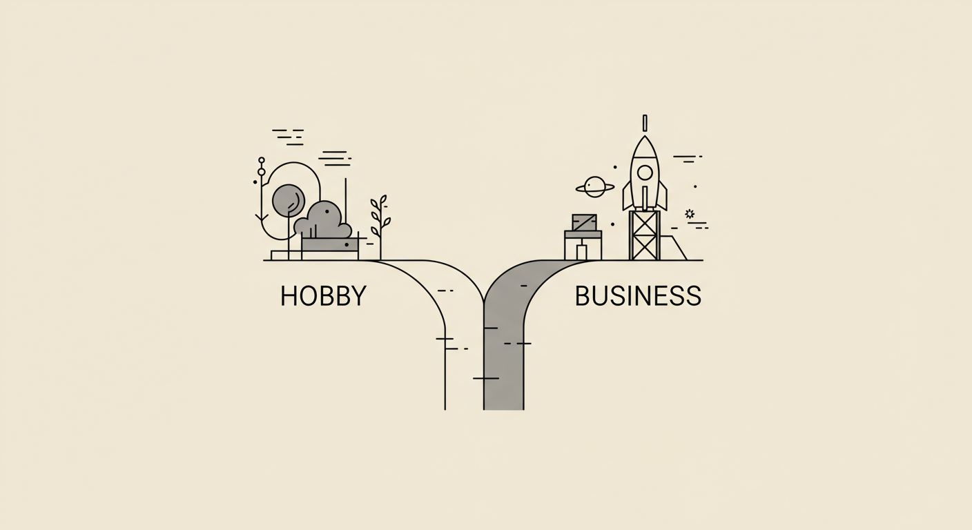 How Treating Your Business as a Hobby Stifles Your Potential Growth