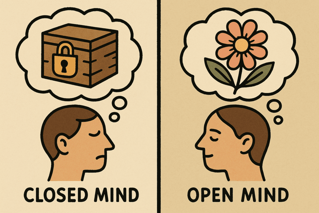 Mindset Contrast on How to Stop Being Right
