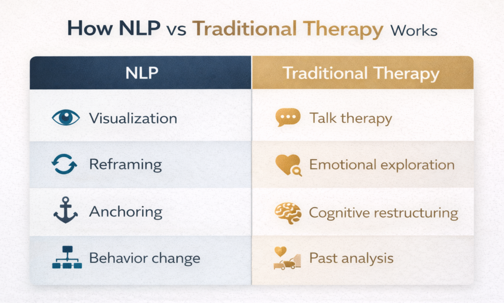 Key Differences Between NLP and Traditional Therapy
