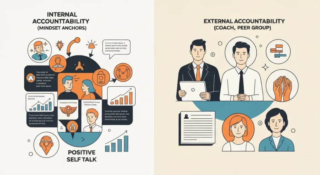 Internal and external accountability habits of successful entrepreneurs.