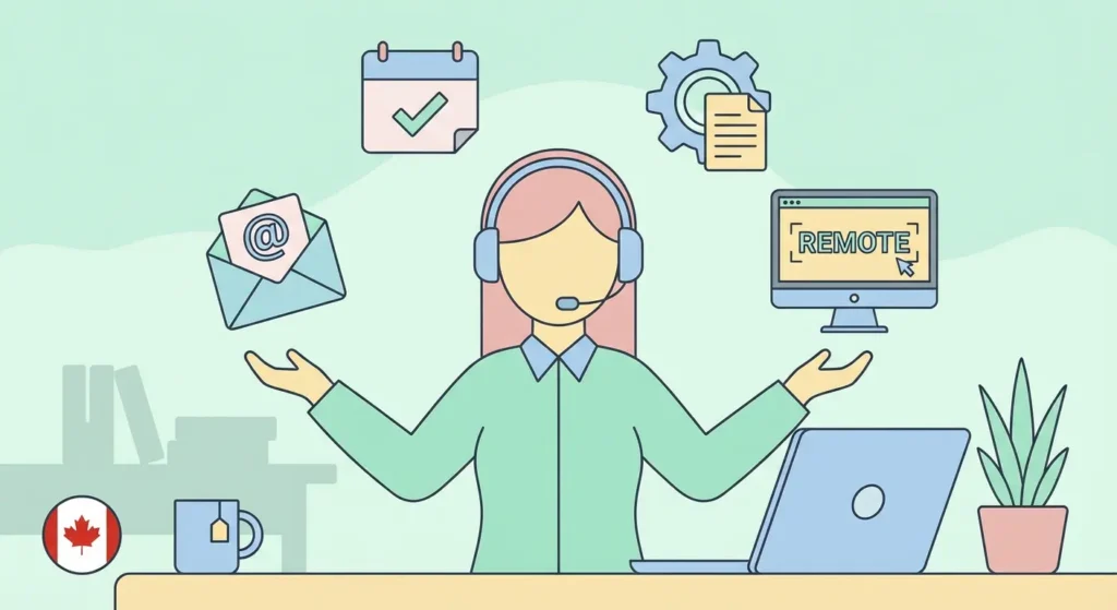 virtual assistant low-cost business in Canada