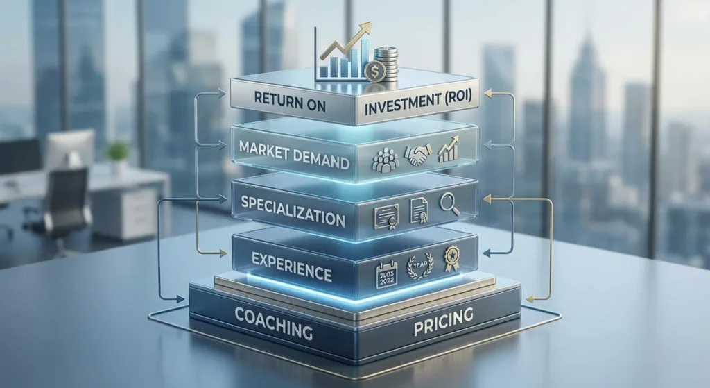 coaching package pricing options showing different program lengths