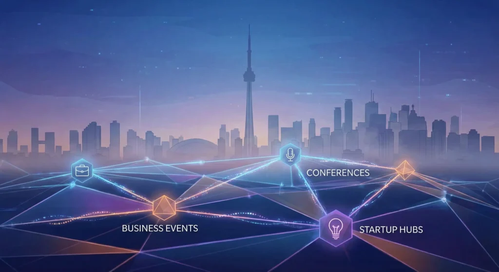 Networking concept showing how life coaches transition into business coaching communities