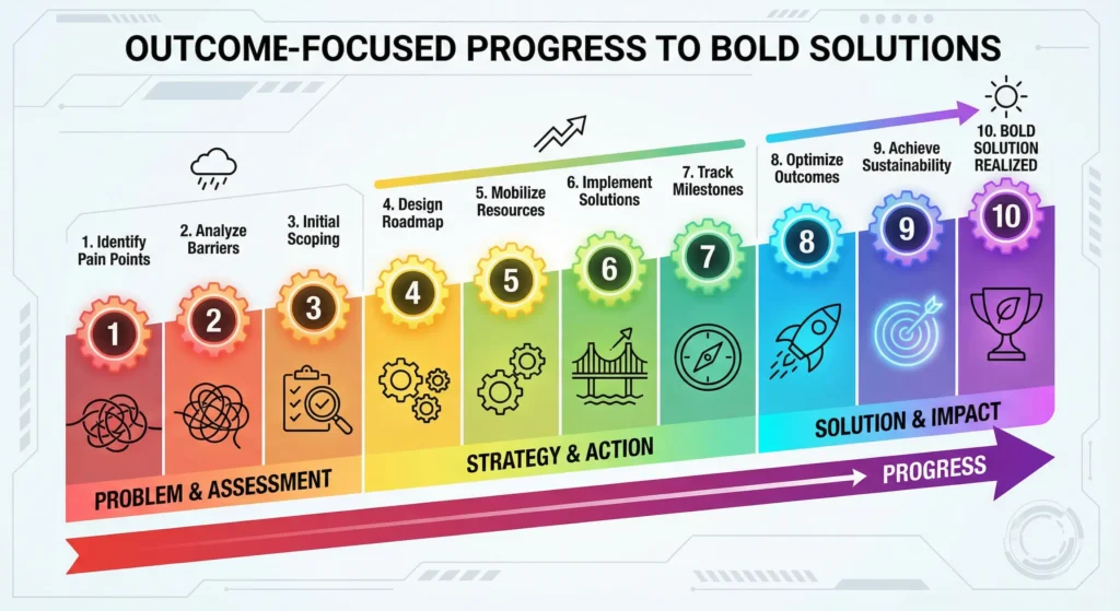 OSKAR coaching framework for solution-focused startup growth