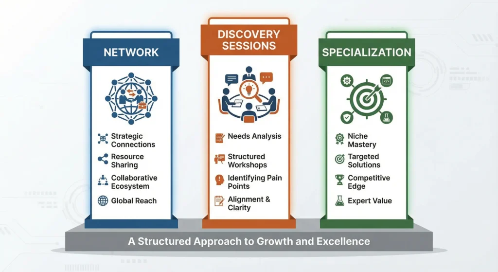 Core ways to get clients for life coaching explained visually