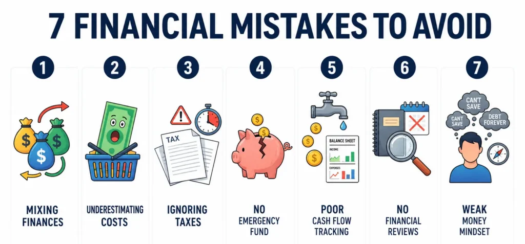 Financial planning mistakes Canadian entrepreneurs should avoid for stronger cash flow and growth.