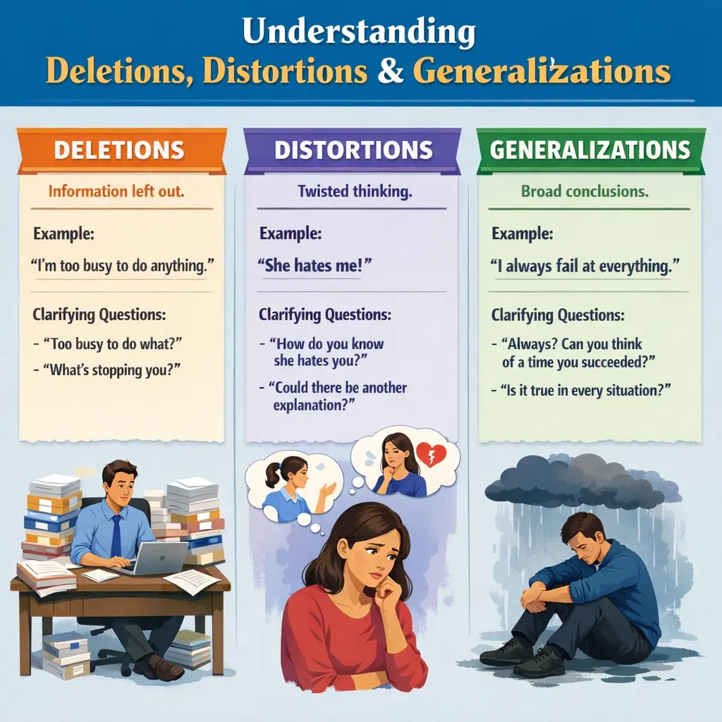 NLP Meta Model questions used in negotiations