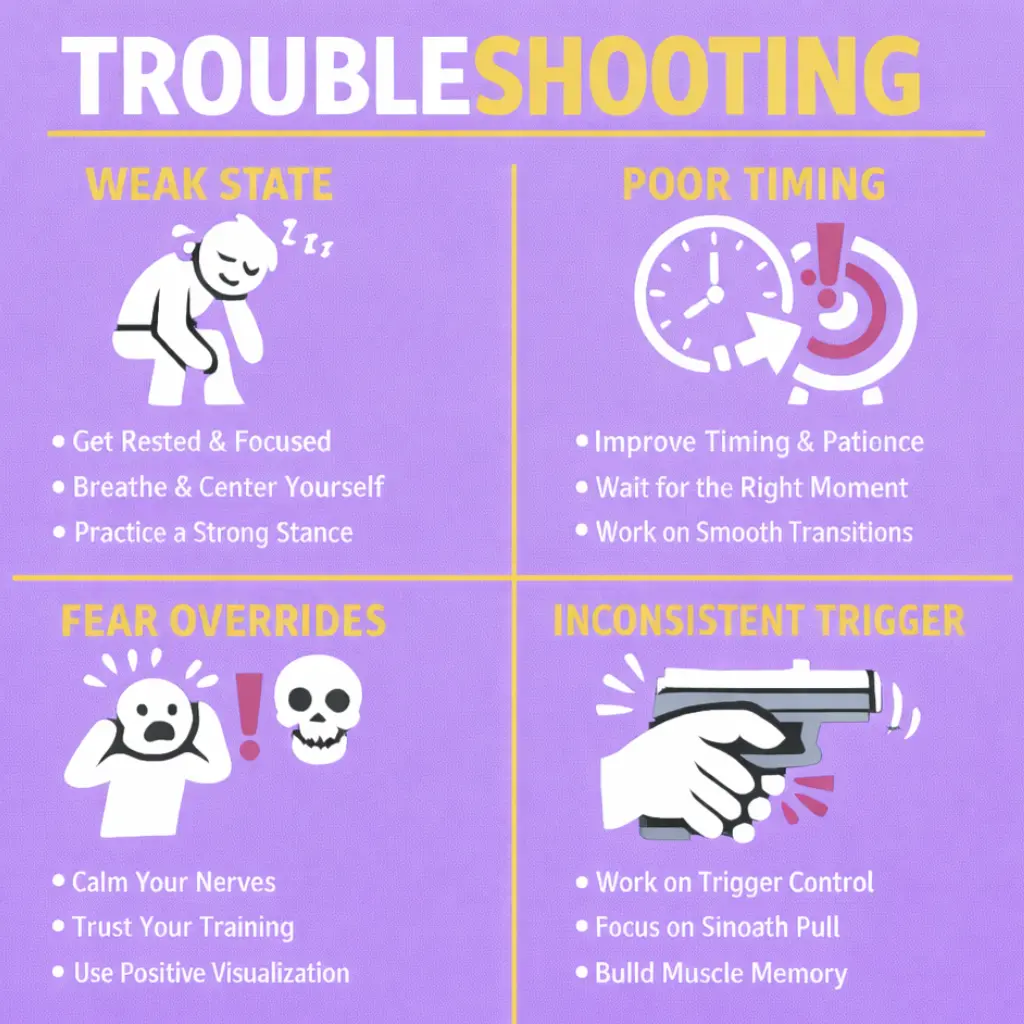 NLP anchoring fails when timing, intensity or triggers are inconsistent