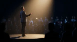 Confident speaker using NLP techniques for public speakers to command a room