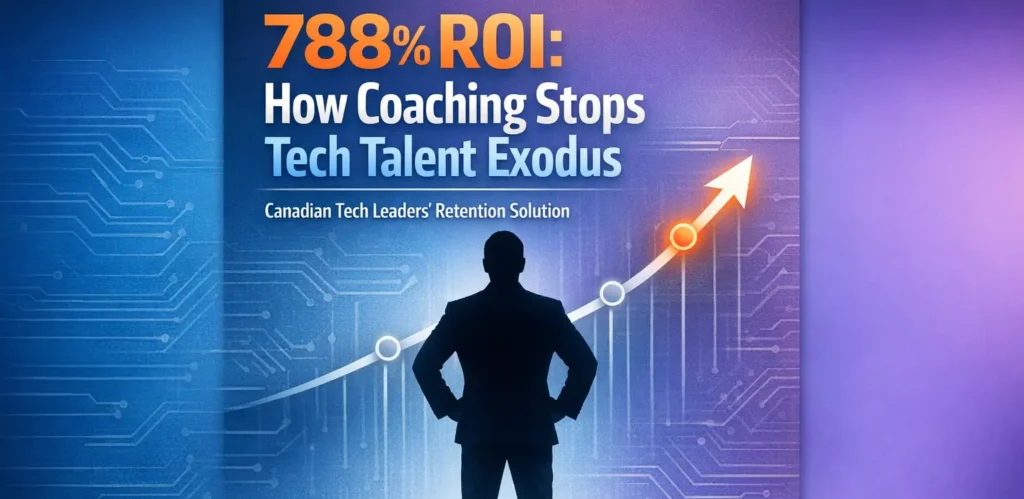 788% ROI coaching stops tech talent exodus for Canadian tech leaders with rising growth chart