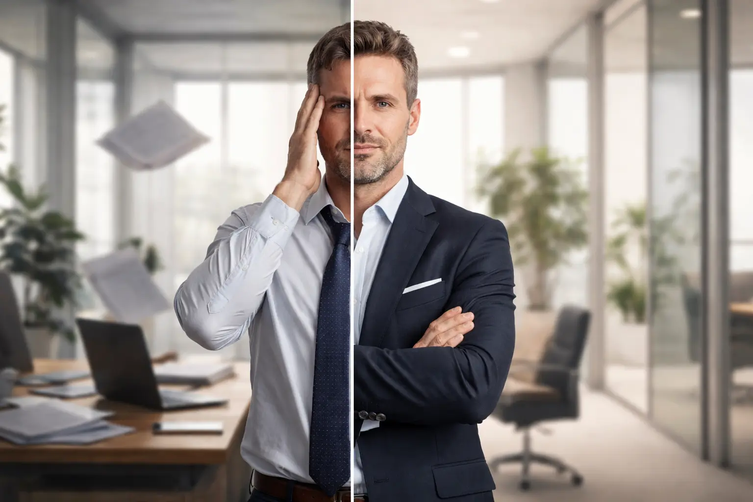 subconscious leadership showing identity vs effort in leadership performance