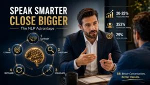 NLP-based sales conversation framework for building rapport and improving client close rates