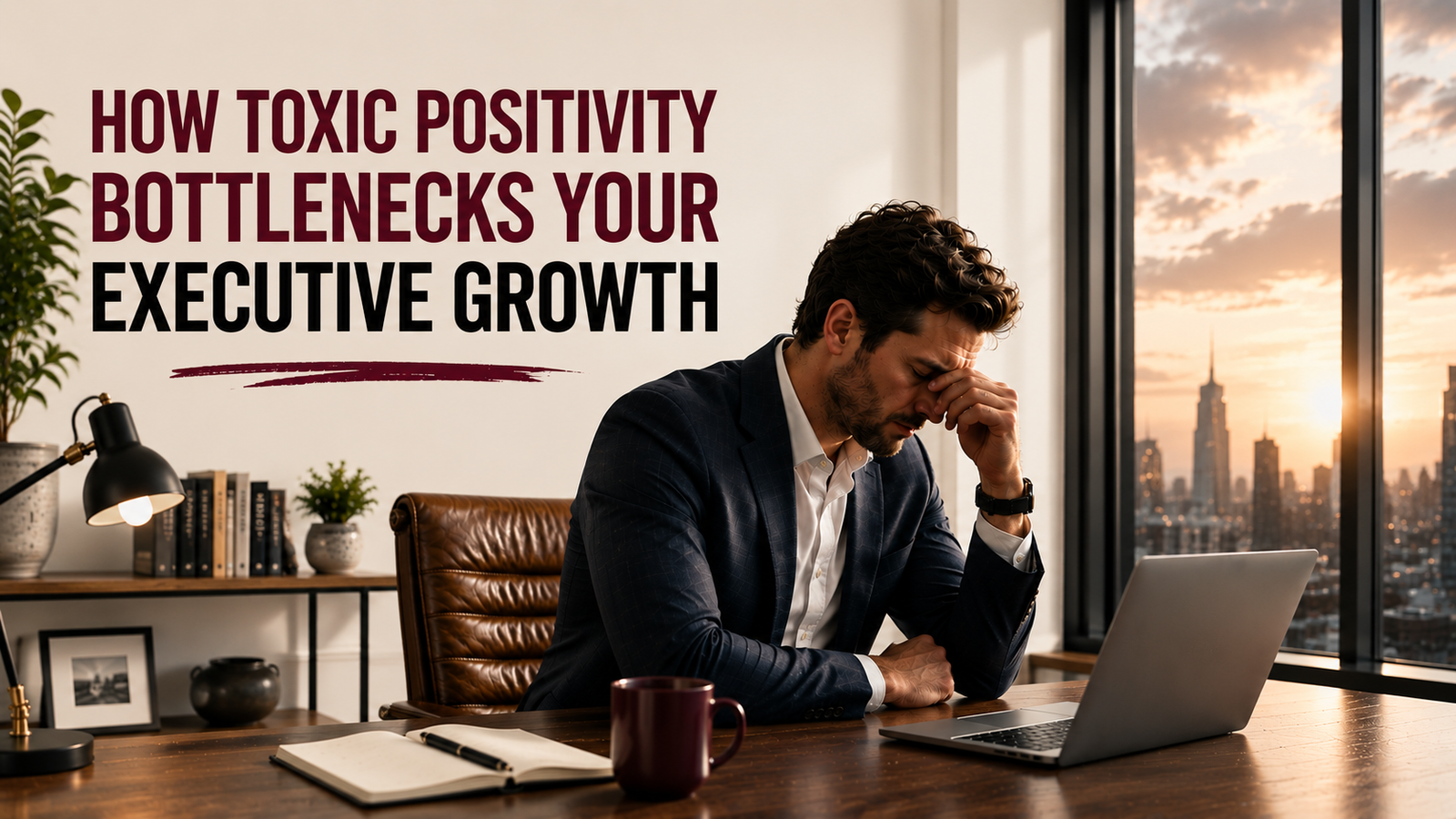 How Toxic Positivity Bottlenecks Your Executive Growth