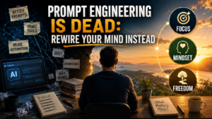 Prompt Engineering Is Dead: Rewire Your Mind Instead