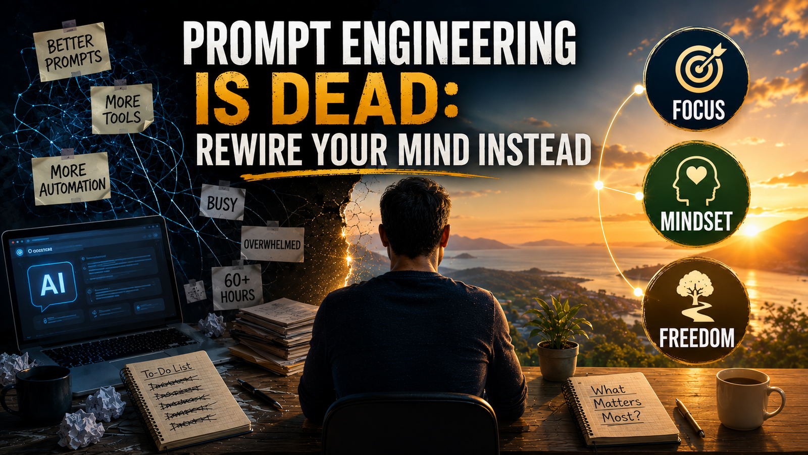 Prompt Engineering Is Dead: Rewire Your Mind Instead