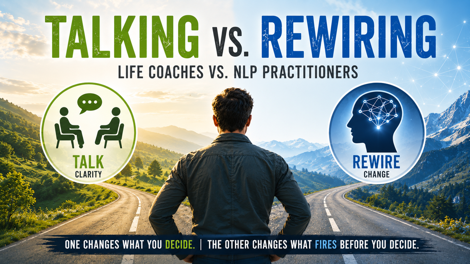 Talking vs. Rewiring: Life Coaches vs. NLP Practitioners