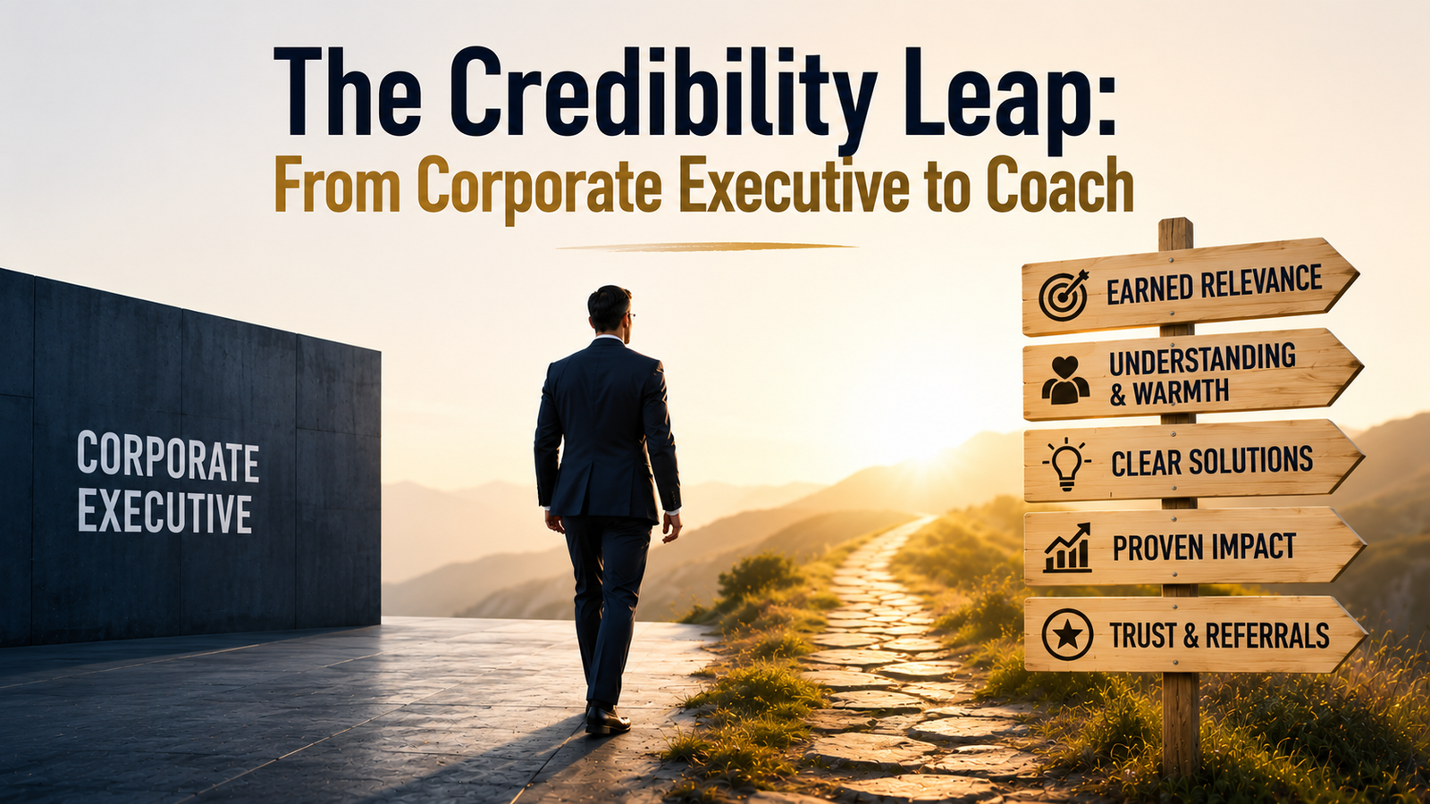 The Credibility Leap: From Corporate Executive to Coach