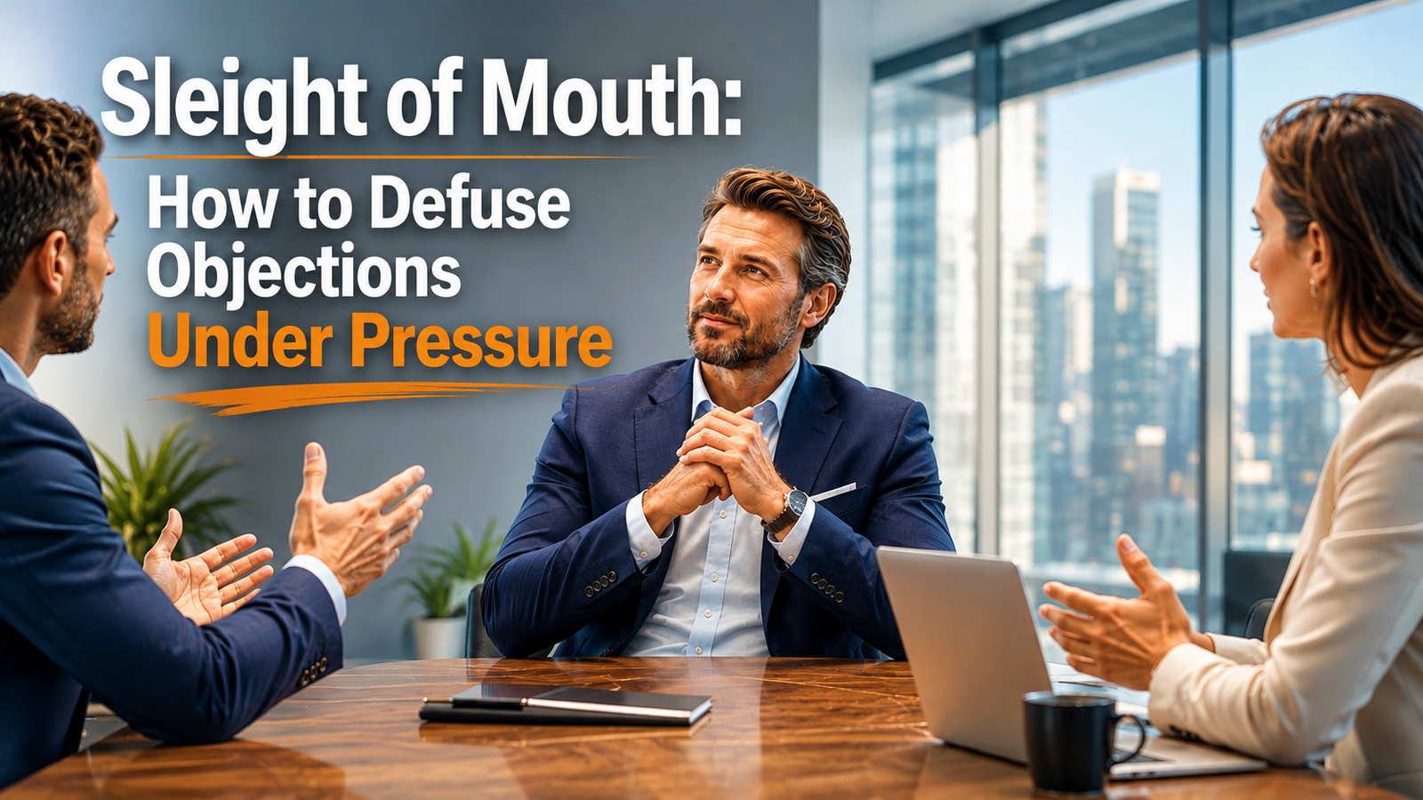 Sleight of Mouth: How to Defuse Objections Under Pressure